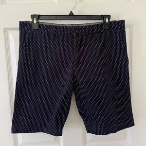 Rugby University Men's Navy Polka Dot Shorts